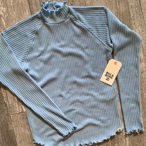 RIB KNIT LAYER TOP